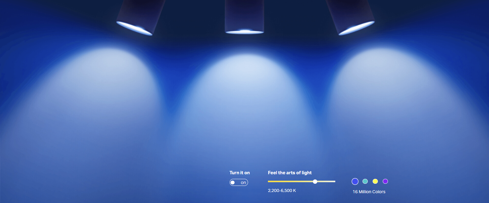  350 Lumens, Tunable White, Multicolor